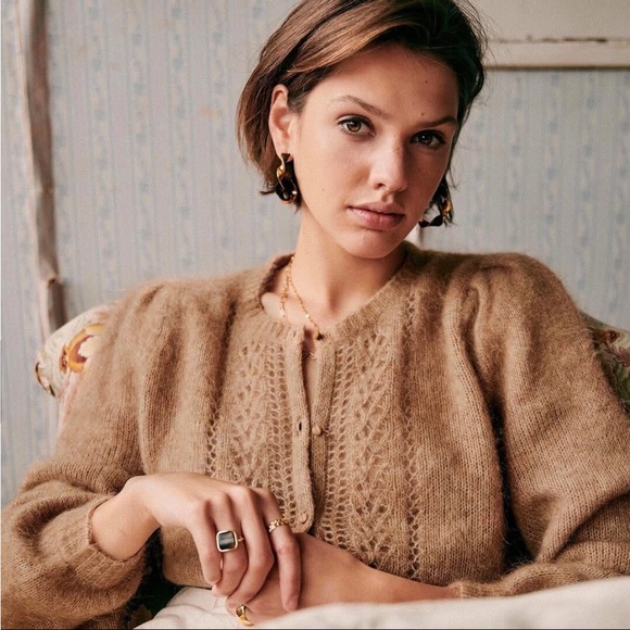 Sezane Women's Cardigan - Picture 2 of 8